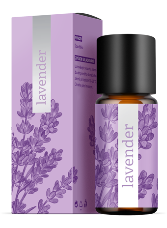 Čekiškas levandų aliejus "Lavender" 10ml.