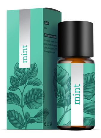 Čekiškas aromaterapinis aliejus "Mint" 10ml.