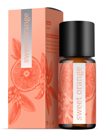 Čekiškas aromaterapinis aliejus "Sweet orange" 10ml.