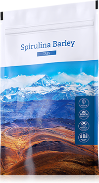 Čekiška žemės kvintesencija "Spirulina Barley", 200 tab.